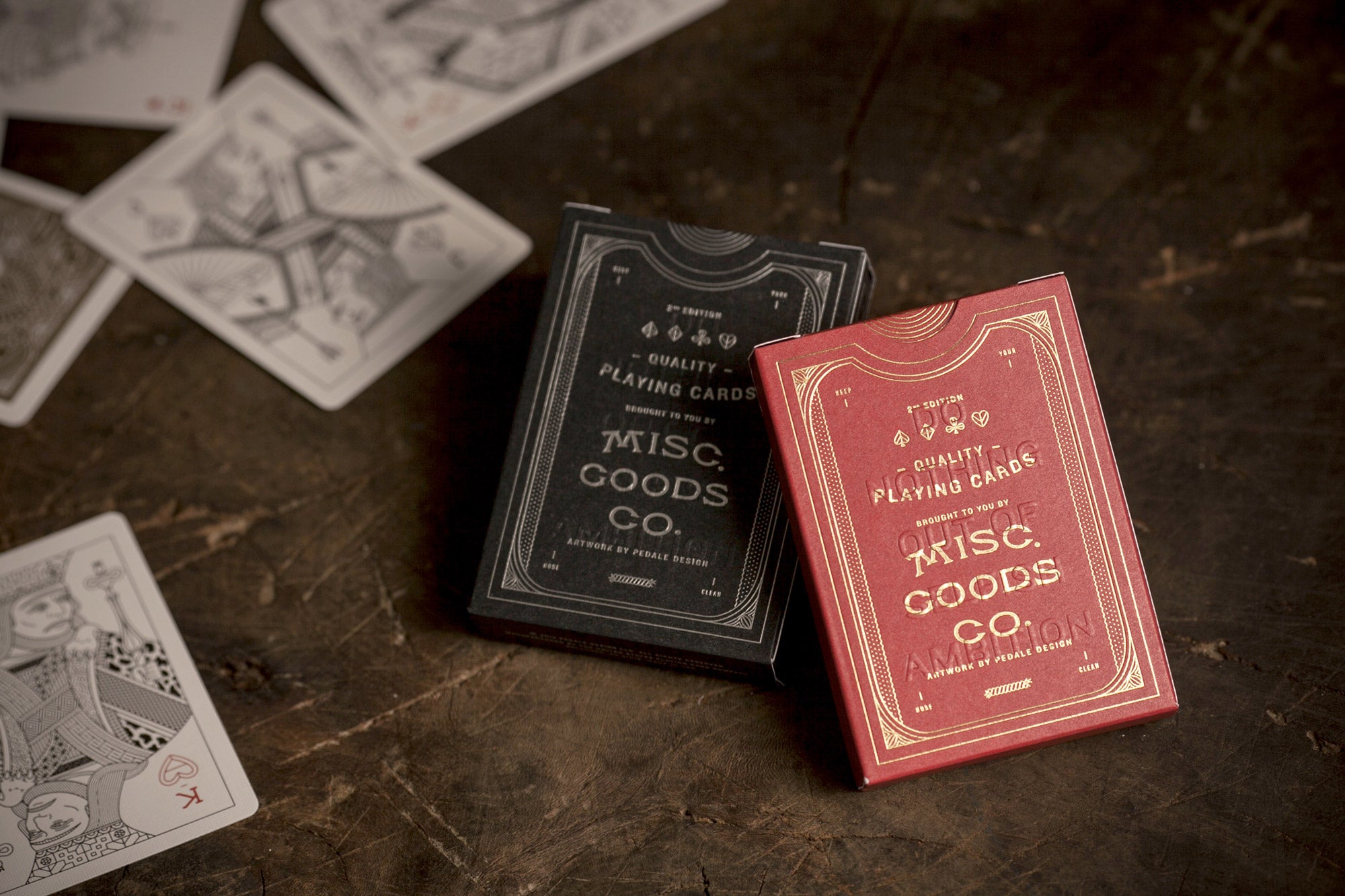 Misc. Goods Co. Luxury Playing Cards Proof of Concept Photo by Tyler Deeb