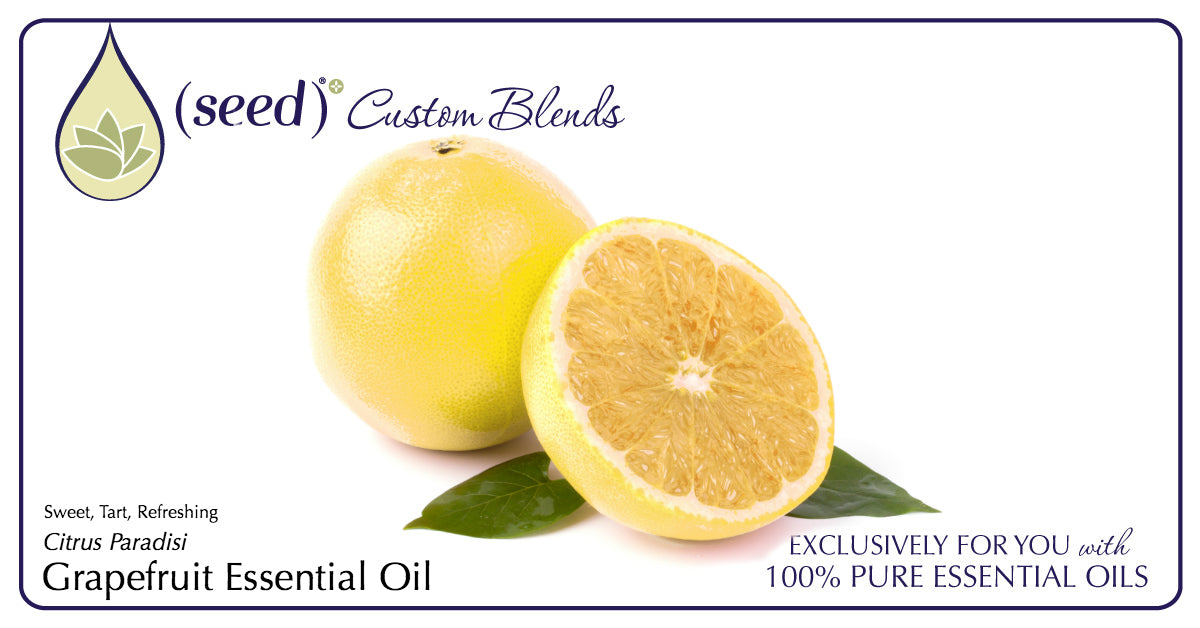 Seed Custom & Beneficial Blend Body Care offers Grapefruit Essential OIl