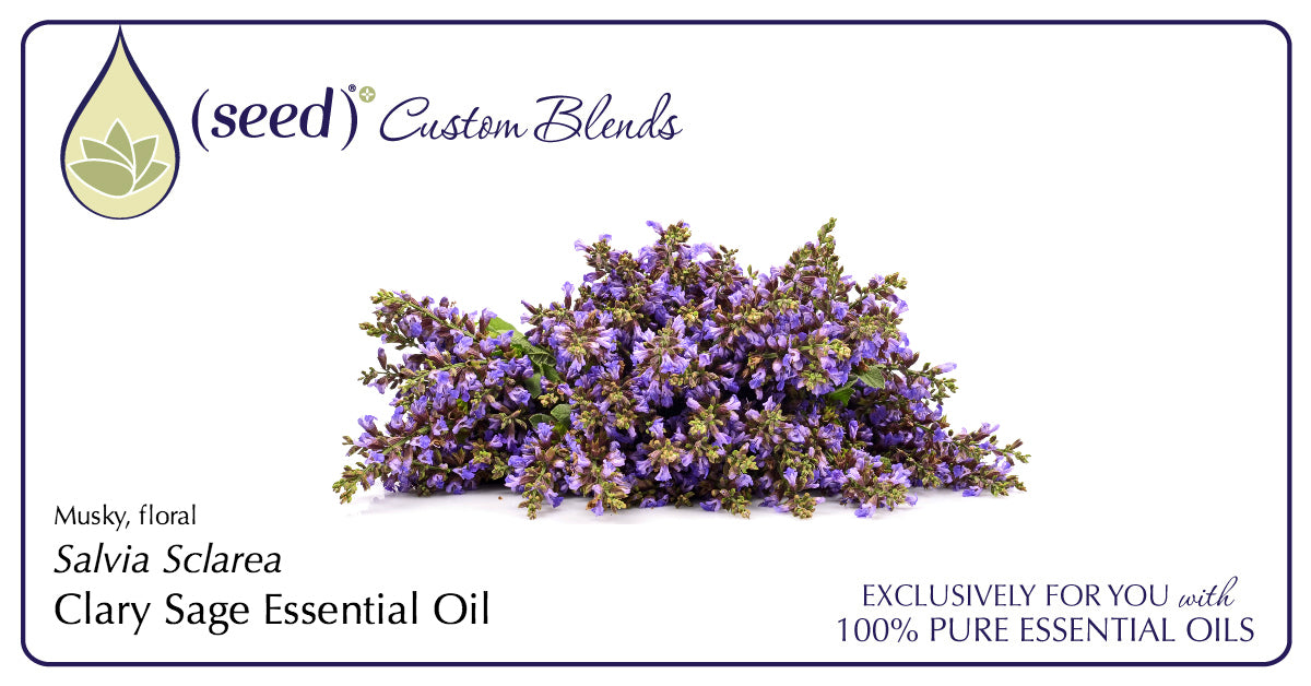 Seed Custom Blends offer Clary Sage Essential Oil