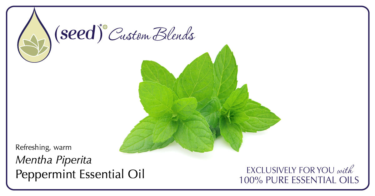 Seed Custom Blends offer Peppermint Essential Oil
