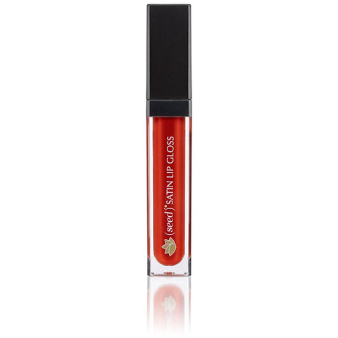 Seed Warm Red Lip Gloss is a bold choice for fall beauty