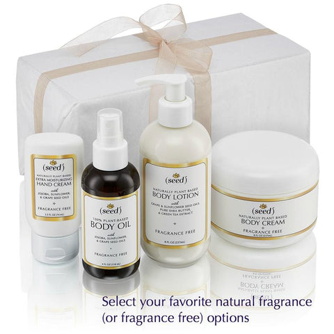 The Seeds of Change Gift Set for beauty and skincare holiday and Christmas giving