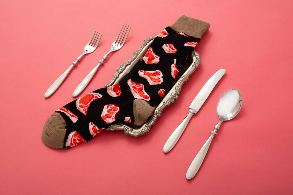 Prime Cut Socksmith Mens Food Socks 