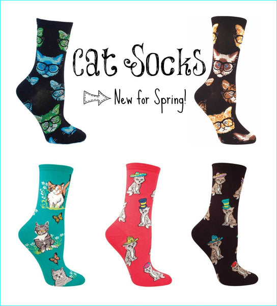 New Cat Socks | The Sock Drawer