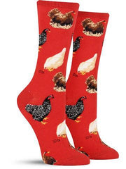 Cute chicken novelty socks