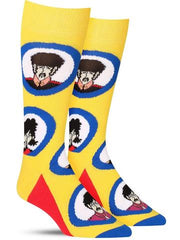 Beatles novelty socks for men