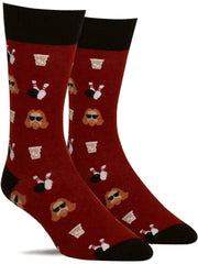 Cool Big Lebowski novelty socks