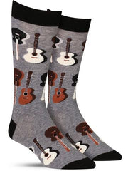Cool men's guitar socks