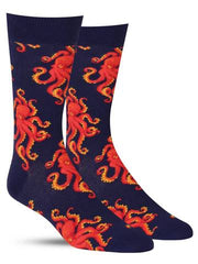 Fun octopus socks for men