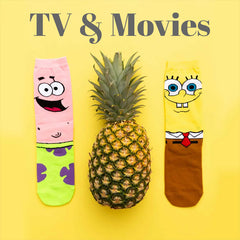TV and movie socks
