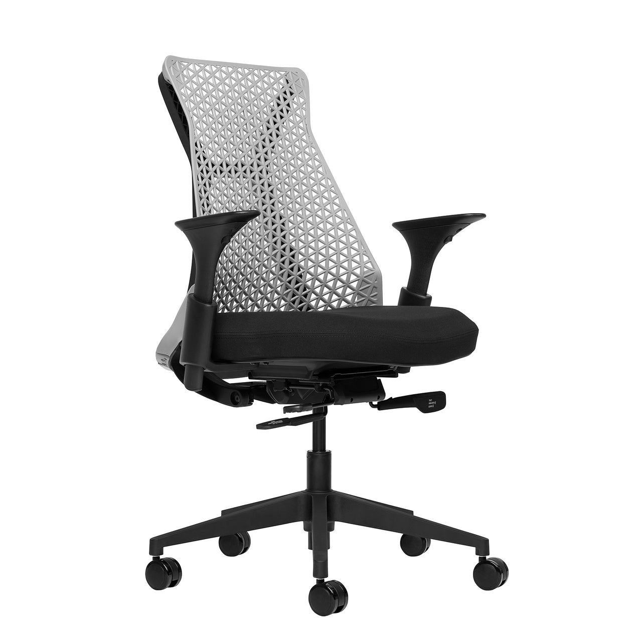 Bowery Management Chair (Grey/Black)