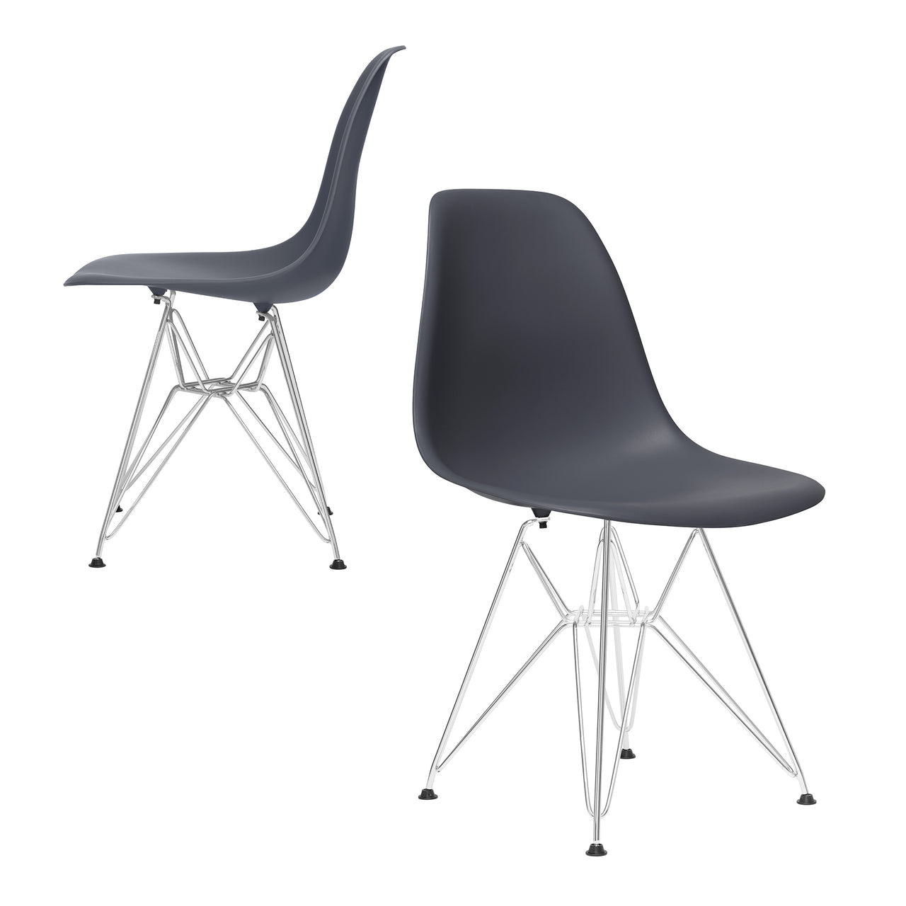 Chelsea Eiffel DSR Side Chairs - Set of 2 (Grey)