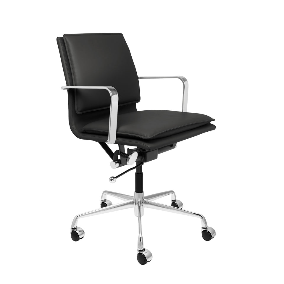Lexi Soft Pad Office Chair (Black)