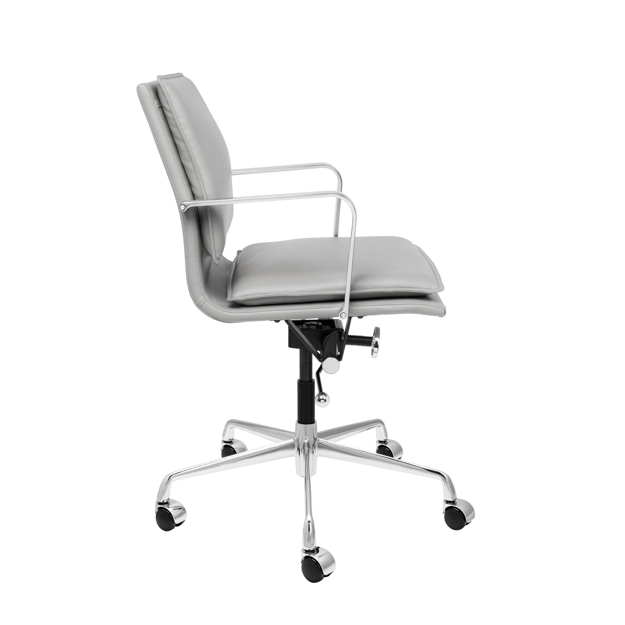Lexi Soft Pad Office Chair (Grey)