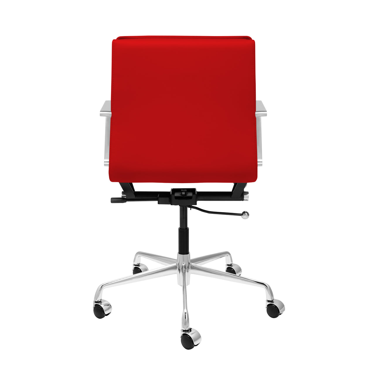 Lexi Soft Pad Office Chair (Red)