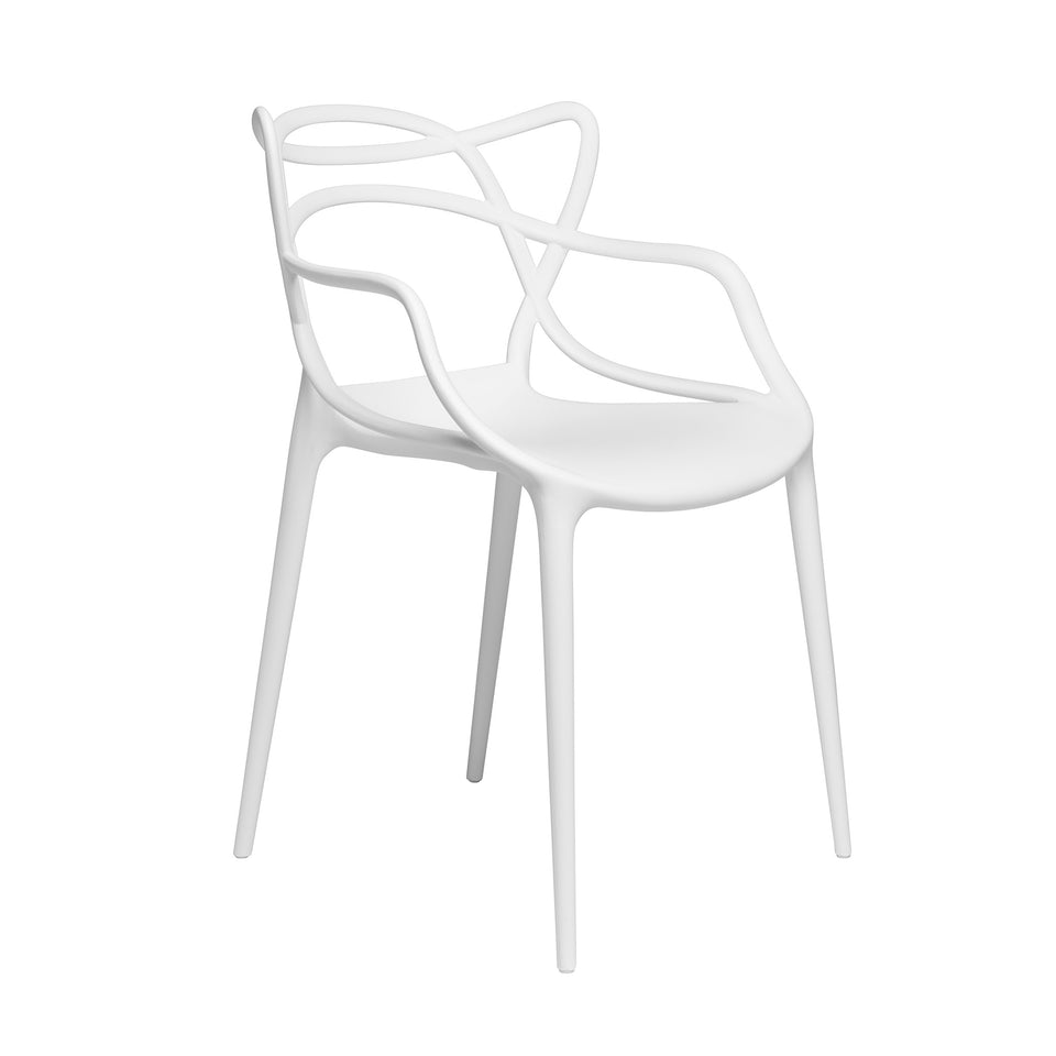 SHIPS JULY 15TH - Set of 2 - Masters Entangled Chair (White)