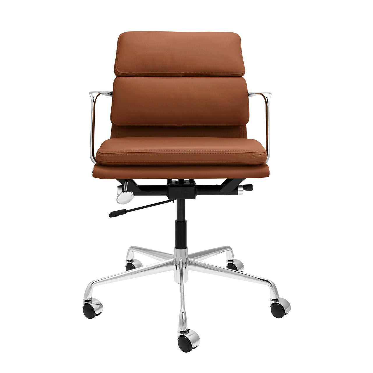 Pro Soft Pad Management Chair (Brown Italian Leather)