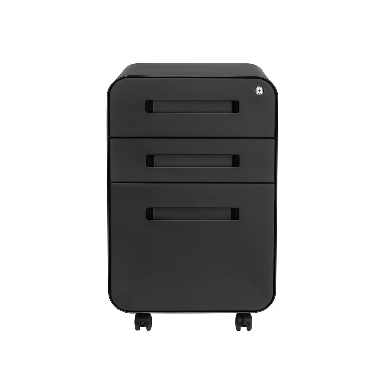 Stockpile Curve File Cabinet (Black)