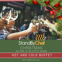 Christmas Buffet catering, hot and cold Christmas Buffet catered in London