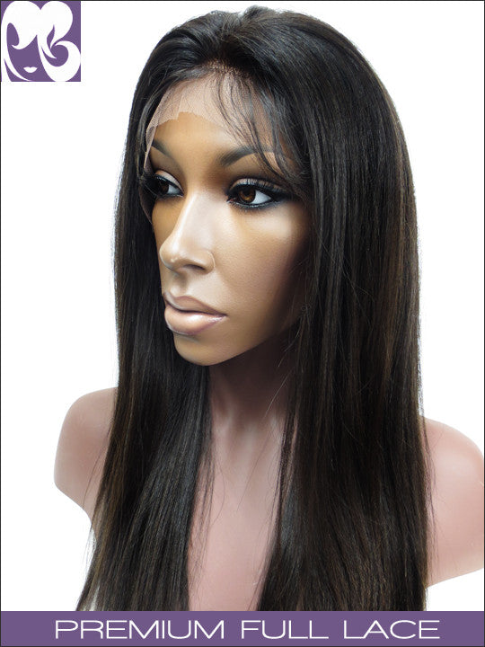 Lace wig: light yaki