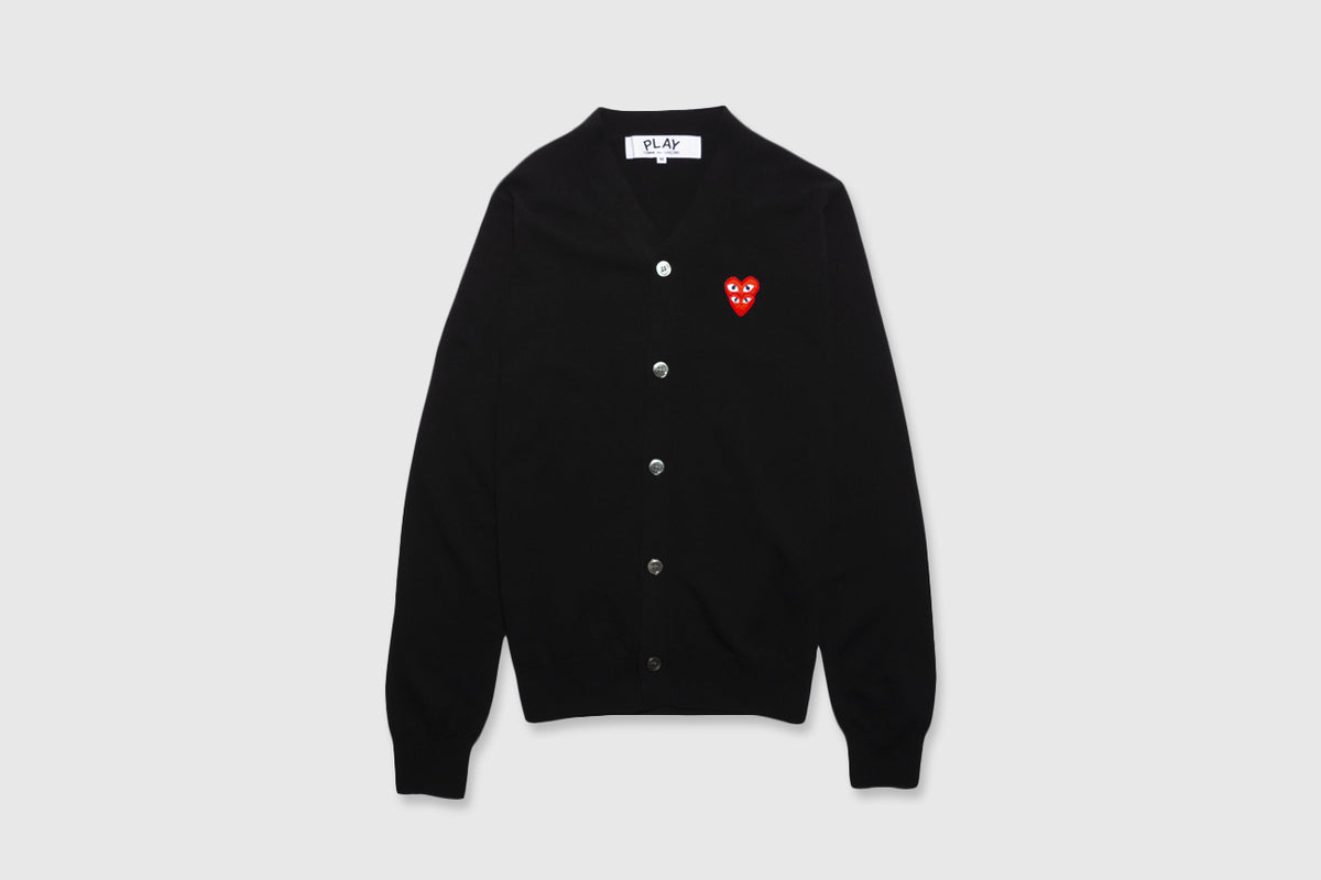 cdg cardigan