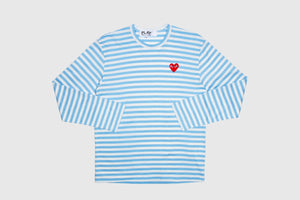 cdg light blue shirt