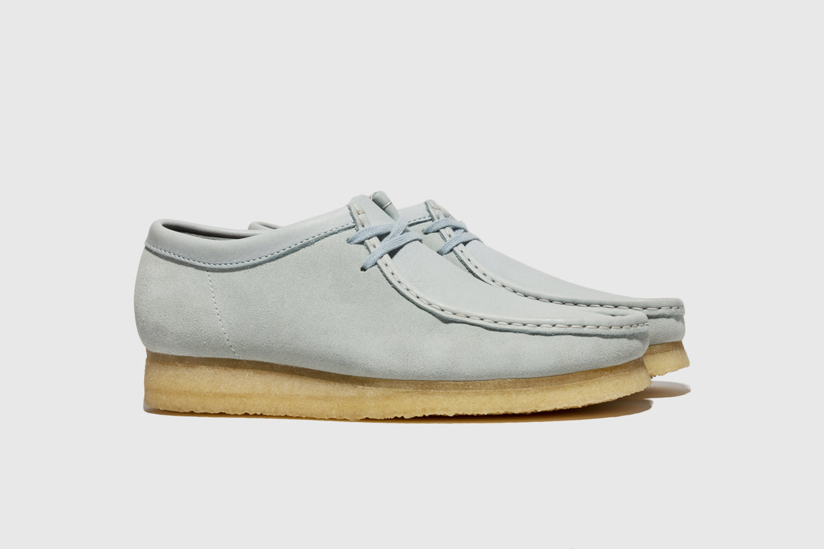 clarks light blue shoes