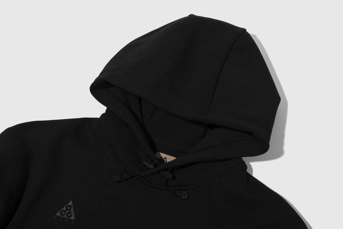 nike acg black hoodie