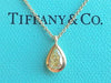 Tiffany 0.6ct yellow diamond necklace