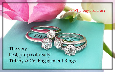 pre owned engagement rings tiffany's