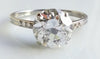 Art Deco 2.24CT Old European Cut Diamond Engagement Ring