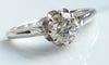 Vintage French Buttercup .9ct Diamond Ring