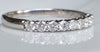 Tiffany & Co Shared Setting Platinum Diamond Band Ring 