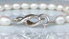  Tiffany & Co. Freshwater Pearl Sterling Silver Infinity Bracelet