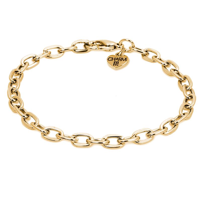 Charm It Bracelet Gold Chain – The Animal Kingdom