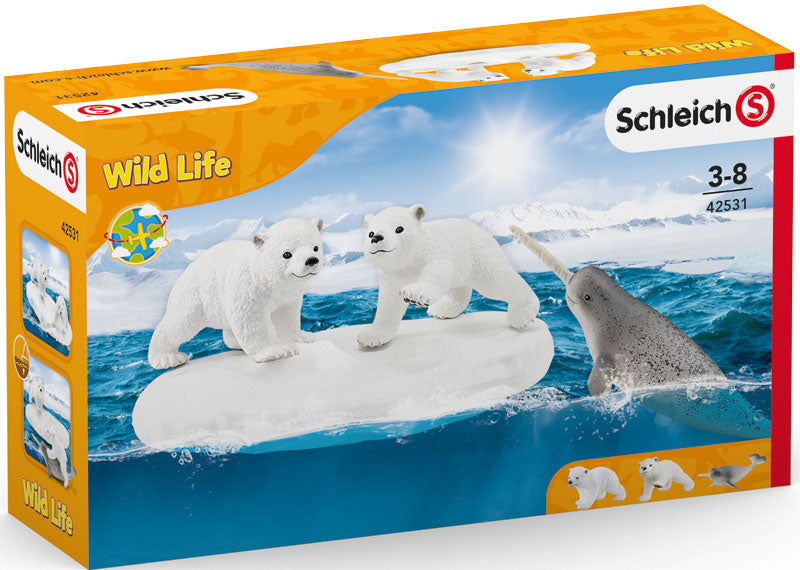 Schleich Wild Life Polar Bear Toy Figure 
