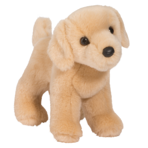 yellow lab stuffed toy