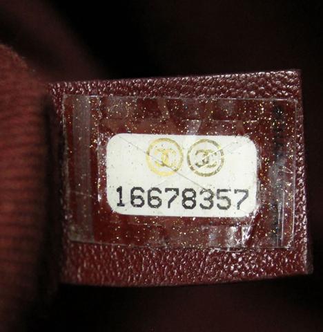 Authentic Chanel Serial Number 2012