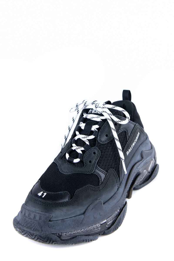 Balenciaga Black Triple S Sneakers Size 11 | EU 41