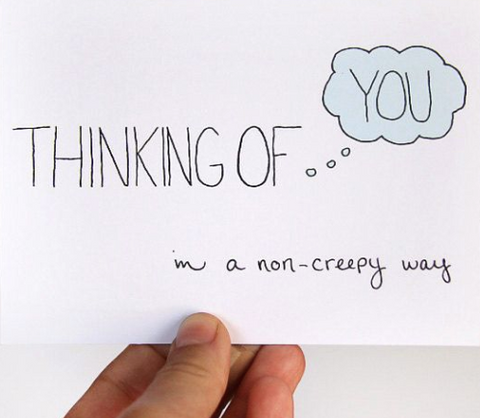 Thinking of you card