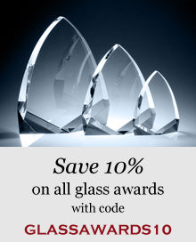 10% Off All Glass Awards with code GLASSAWARDS10
