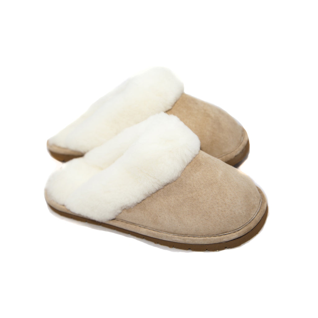real sheepskin slippers