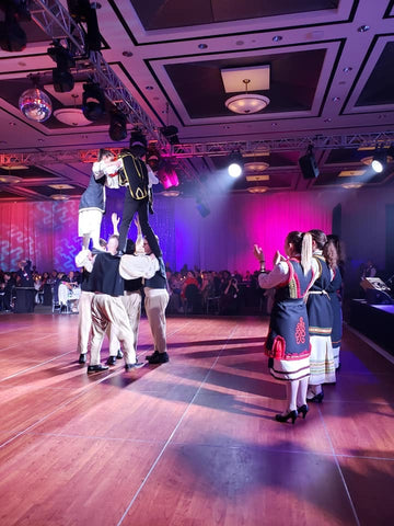 Markham Stouffville Hospital Gala greek dancers hilton