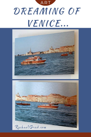 Dreaming of Venice Italy Redentore art prints by Toronto artist Rachael Grad