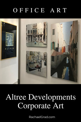 Altree Developments Corporate Art Collection Artwork by Artist Rachael Grad office artwork