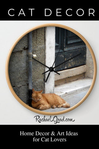 Cat Decor: New Home Decor and Accessories for Cat Lovers by Artist Rachael Grad
