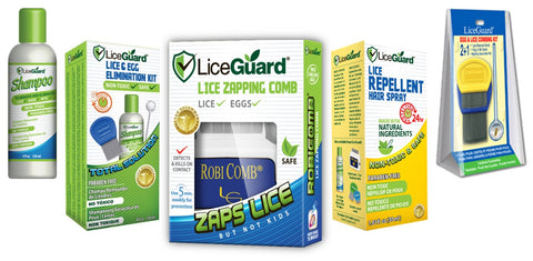 LiceGuard Product Spread