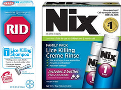 RID NIX toxic pesticide shampoos