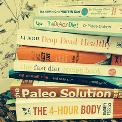 Lots of books on diet and health