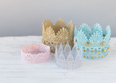 DIY Lace Crown